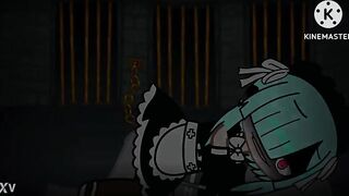 Rem from rezero in gacha club manga