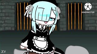 Rem from rezero in gacha club manga