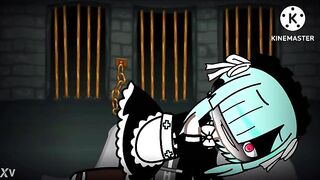 Rem from rezero in gacha club manga