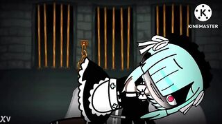 Rem from rezero in gacha club manga