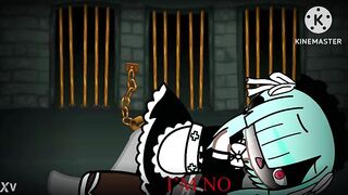 Rem from rezero in gacha club manga