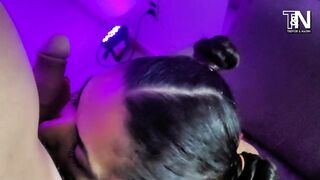 This babe's very nasty! This babe came and soaked the entire floor!