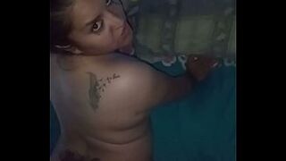 They bang hard with a creampie, a tattooed slut supplicates for jock in her butt and throat