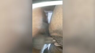 Ebony lover having sex with the married woman with the large clitoris getting her vagina screwed by her spouse.