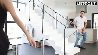 Ema Karter Takes Jock On A Glass Table - LATIN BABE mother I'd like to fuck