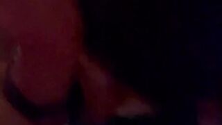 Sucking large weenie