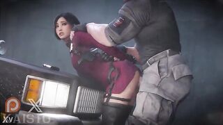 Ada Wong from Resident Cold-blooded gets banged on top of a police car.