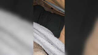 I screw my cheating neighbour in her abode and cum in her snatch, leaving her twat full of cum