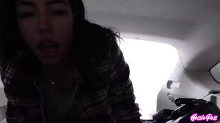 They Screw In The Freezing Cold As Rachel Rivers Screams For Greater amount!