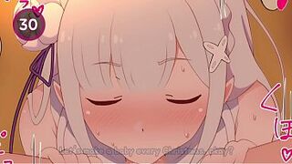 Emilia Desires to Be Impregnated for Christmas! Give Her Your Gift! (Re:Zero) (Public Version)