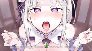 Emilia Desires to Be Impregnated for Christmas! Give Her Your Gift! (Re:Zero) (Public Version)