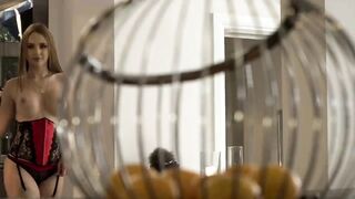 Excited floozy getting analed coarse