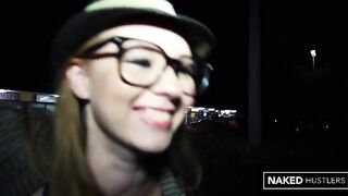 Astonishing golden-haired ideal cock sucker likes BBC