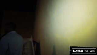 Astonishing golden-haired ideal cock sucker likes BBC