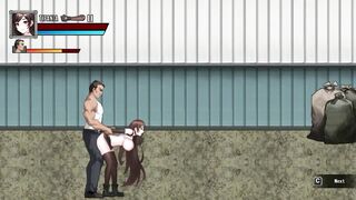 Nice-looking lady has sex in erotic comics ryona gameplay