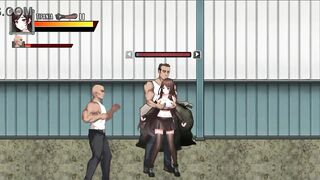 Nice-looking lady has sex in erotic comics ryona gameplay