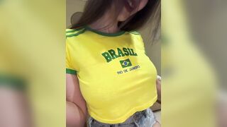 Giant milky melons my stepmom