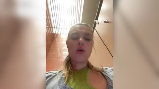 Masturbating on the public place
