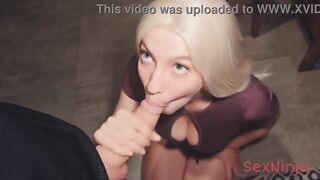 Office Bimbo Lets her Boss Smash even Though this babe has a Boyfriend