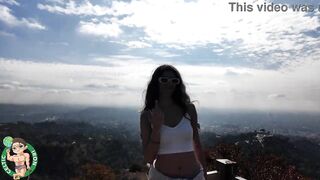 COMPLETE GIRLFRIEND EXPERIENCE: Sloppy Hollywood Sign Fellatio Aubry Babcock vol.49