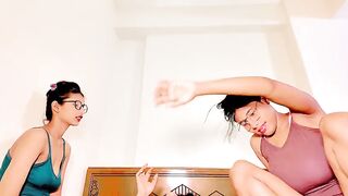 Uttaran20 - Swingers three-some have sex all day until the stud cum bff