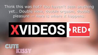 That babe was riding his ramrod so hard that this babe didn't notice that this guy started