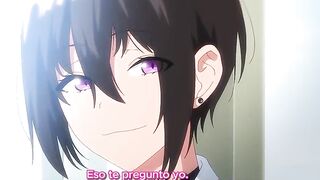 Vanilla Anime: Youthful stud is masturbated by his breasty classmate at the academy, as a duty of the public morals committee. Chapter two, Spanish subtitles. (The captain of the tennis club, who is the senpai of the pink-haired gal, appears.) SPOILER: Th