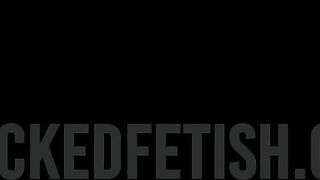 Hawt slim body lengthy darksome hair Med room Fresh scene w03