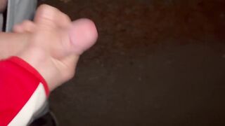 I come to a conclusion to leave the hotel to cum outside near the streets right inpublic