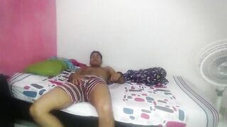 my spouse in the living room awaiting whilst i bang with his ally