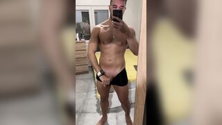 Giant load explosion over the mirror