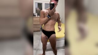 Giant load explosion over the mirror