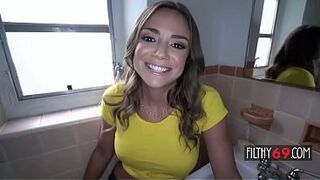 Breathtaking latna mother i'd like to fuck gets dominated and banged