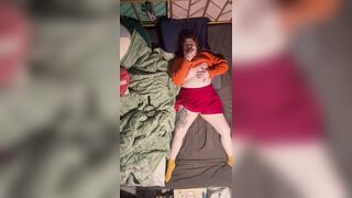 See Velma Play & Cum, Jinkies!