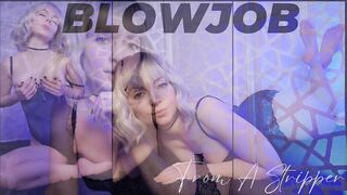 Oral job From A Stripper In The Pose