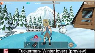 Fuckerman- Winter lovers (preview) Action, 2D, CG, Adult, Toon, fuckerman, Fur, futa, game, NSFW, winter