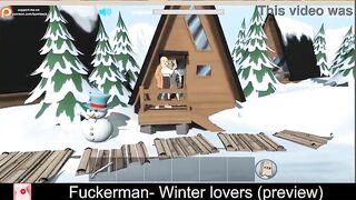 Fuckerman- Winter lovers (preview) Action, 2D, CG, Adult, Toon, fuckerman, Fur, futa, game, NSFW, winter