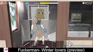 Fuckerman- Winter lovers (preview) Action, 2D, CG, Adult, Toon, fuckerman, Fur, futa, game, NSFW, winter