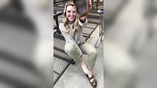 U pursue me around the store whilst I play with my Birkenstocks!