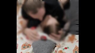 in couch with my spouse.