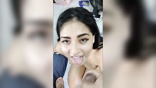 I paraded my stepdaughter bare throughout the entire abode for getting bad grades; even my spouse put his dong in her throat for being ballsy.