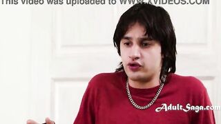 Accidental Erection Leads to Family Connection (Anal) - Elias Money, Aderes Quin