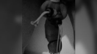 holding weight with the glans [Hanging]