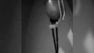 holding weight with the glans [Hanging]