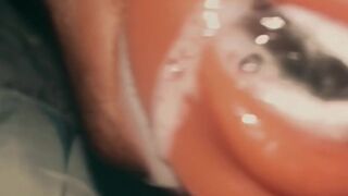 Dad Permeating all holes of his toy