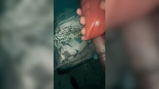 Dad Permeating all holes of his toy