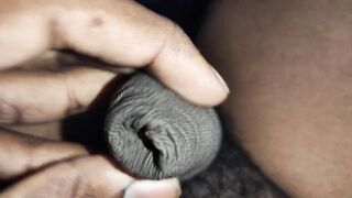 IN ADVANCE OF CUMMING hirsute rod, lustful hand masturbating harder