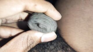 IN ADVANCE OF CUMMING hirsute rod, lustful hand masturbating harder