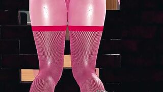 Hawt Manga Cutie Nola in Ebony Latex CG Animation - Tugjob Large Ramrod Wanking in Nylon Gloves, Intensive Sloppy Oral with Groans, Brilliance Aperture Throat Screw Ending with Giant Facial