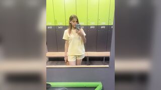 gym locker room